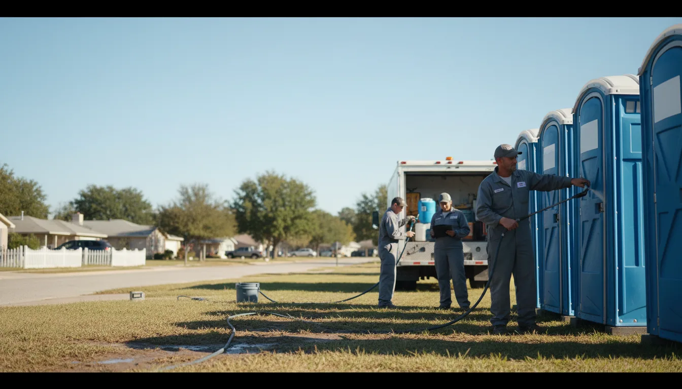 Long-Term Portable Toilet Rental in Newnan, GA near me